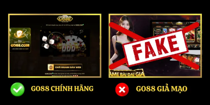 CẢNH BÁO: FANPAGE GO88 GIẢ MẠO TRÀN LAN FACEBOOK 2 Phan Biet Go88 Chinh Hang
